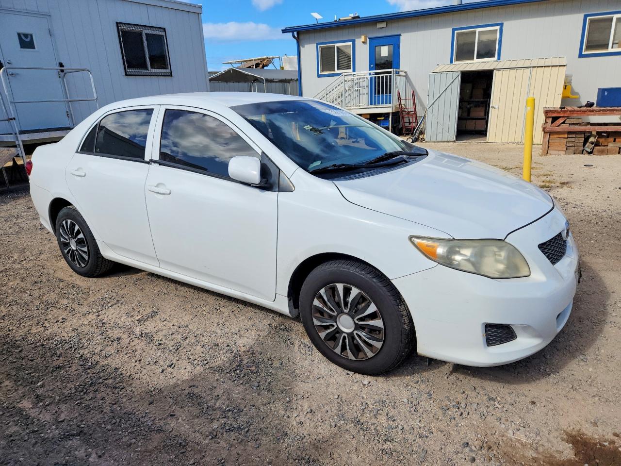 2010 Toyota Corolla White vin: 1NXBU4EE7AZ331253