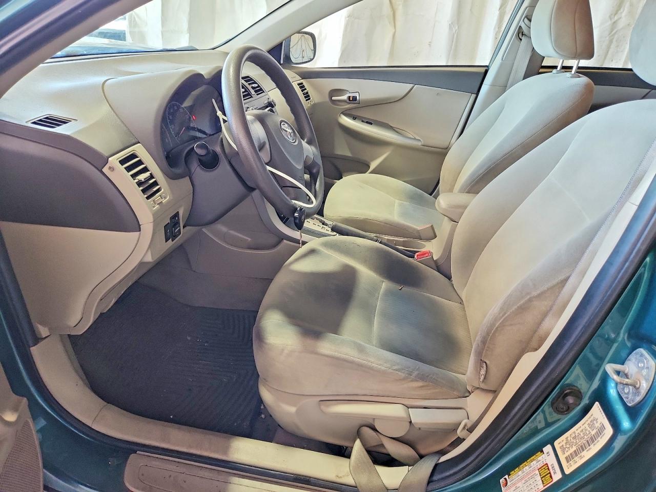 2010 Toyota Corolla Le Teal vin: 1NXBU4EE7AZ336159