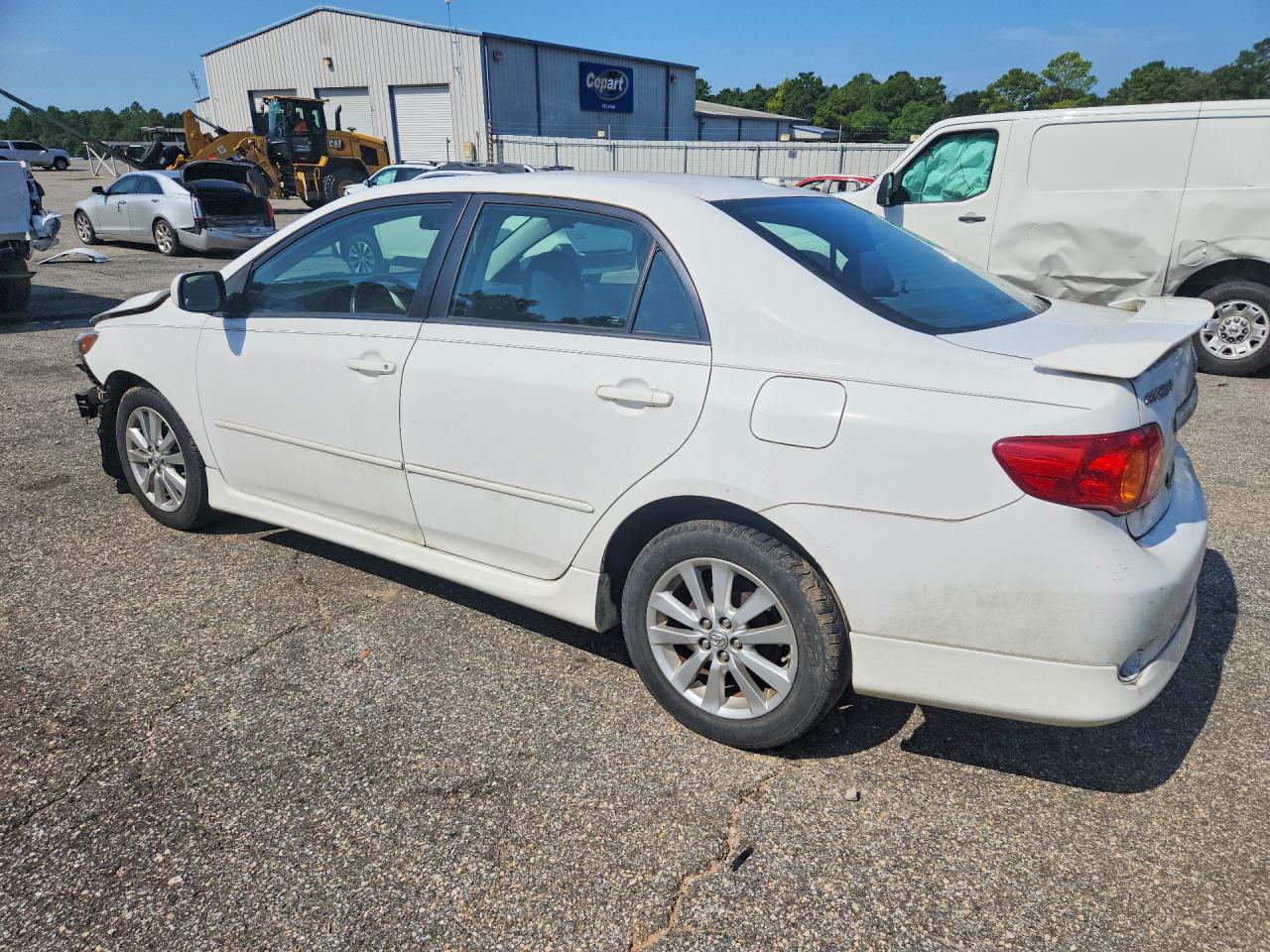 2010 Toyota Corolla S White vin: 1NXBU4EE7AZ351745