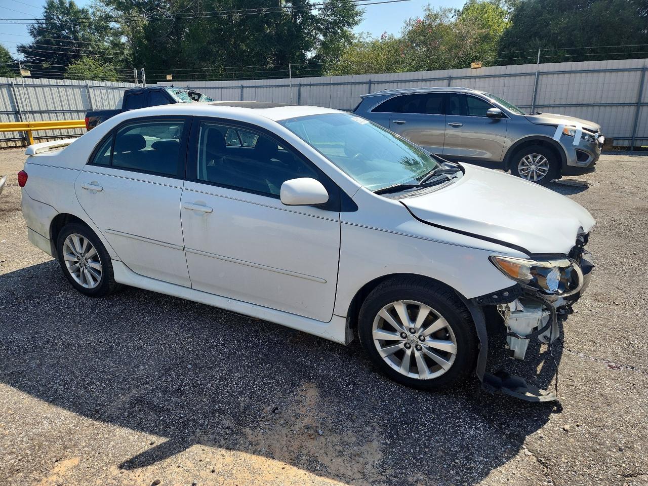 2010 Toyota Corolla S White vin: 1NXBU4EE7AZ351745