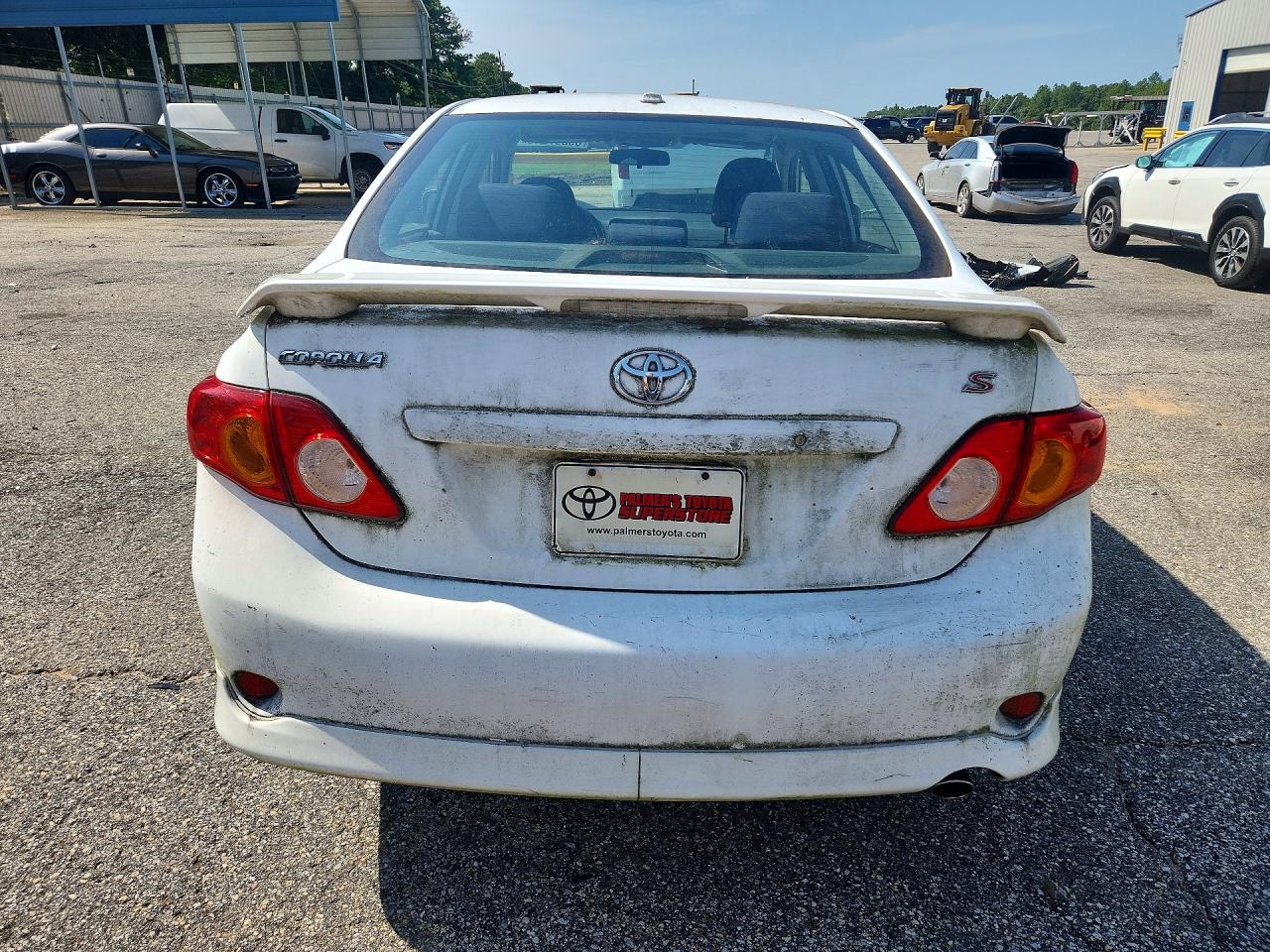 2010 Toyota Corolla S White vin: 1NXBU4EE7AZ351745