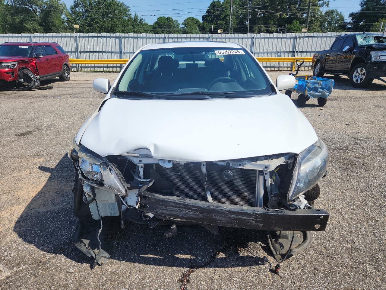 2010 Toyota Corolla S White vin: 1NXBU4EE7AZ351745