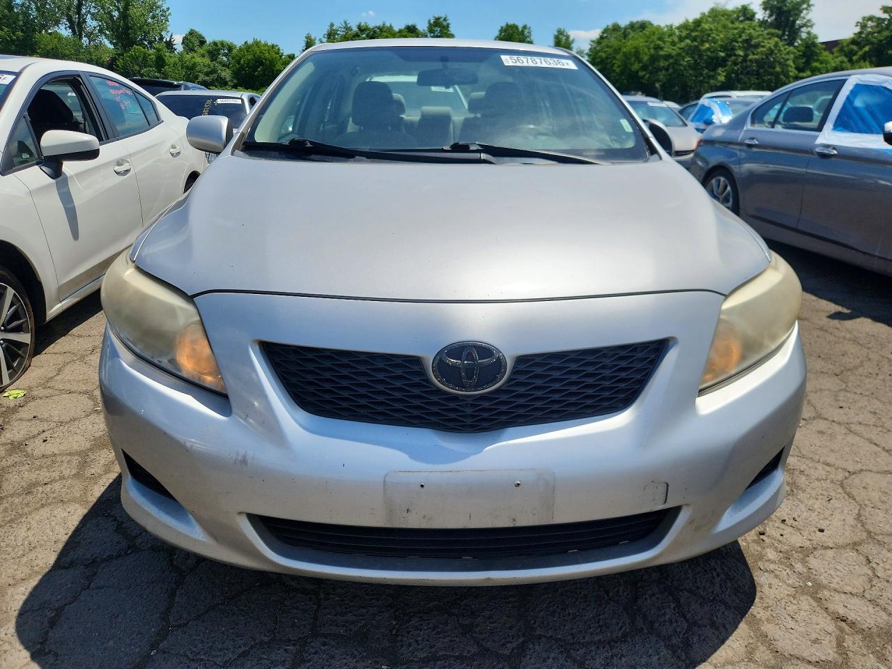 2010 Toyota Corolla Le Gray vin: 1NXBU4EE7AZ356959
