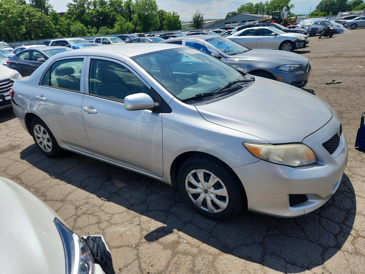 2010 Toyota Corolla Le Gray vin: 1NXBU4EE7AZ356959