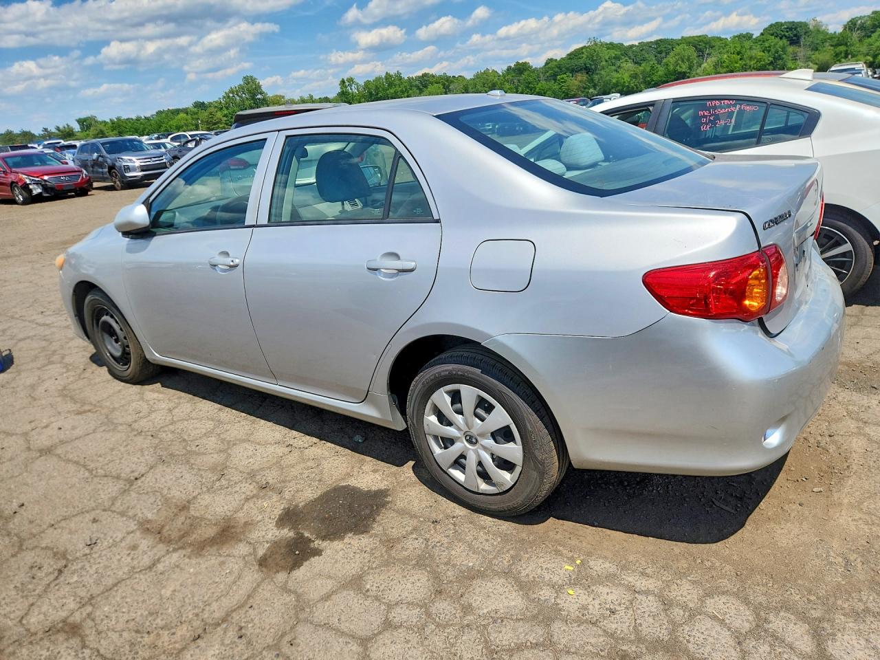 2010 Toyota Corolla Le Gray vin: 1NXBU4EE7AZ356959