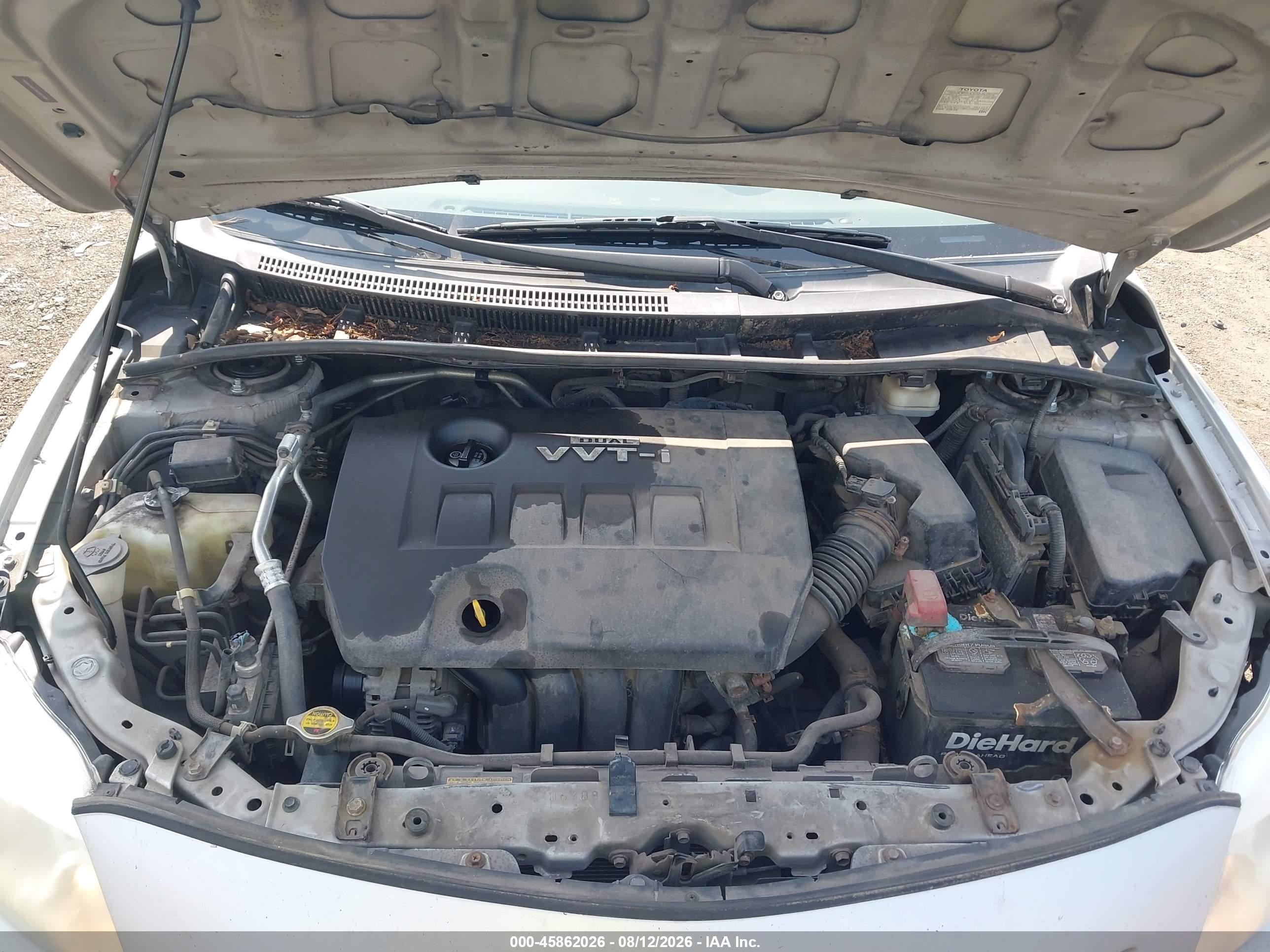 2010 Toyota Corolla Le Silver vin: 1NXBU4EE7AZ357335