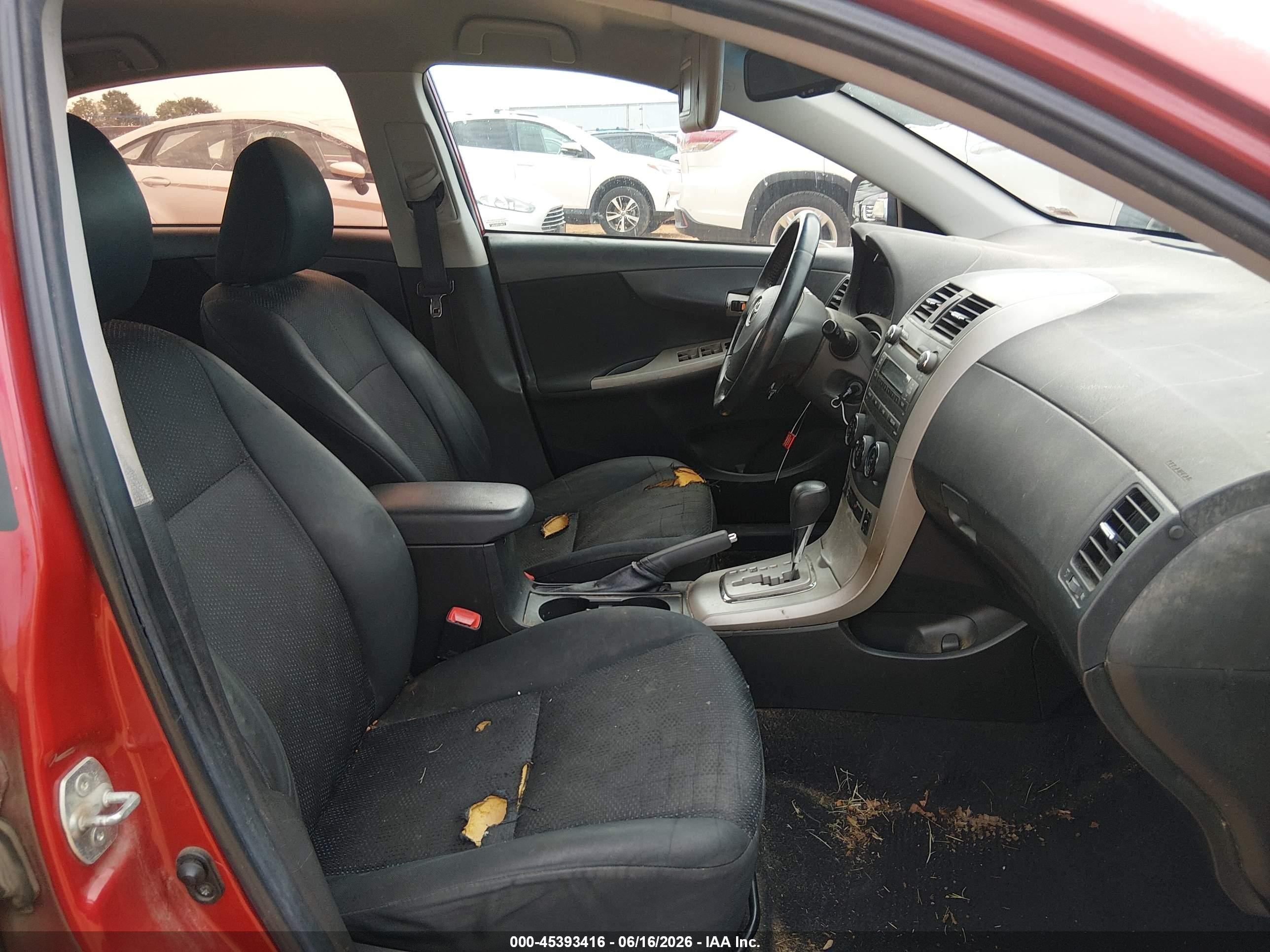 2010 Toyota Corolla S Red vin: 1NXBU4EE7AZ359666