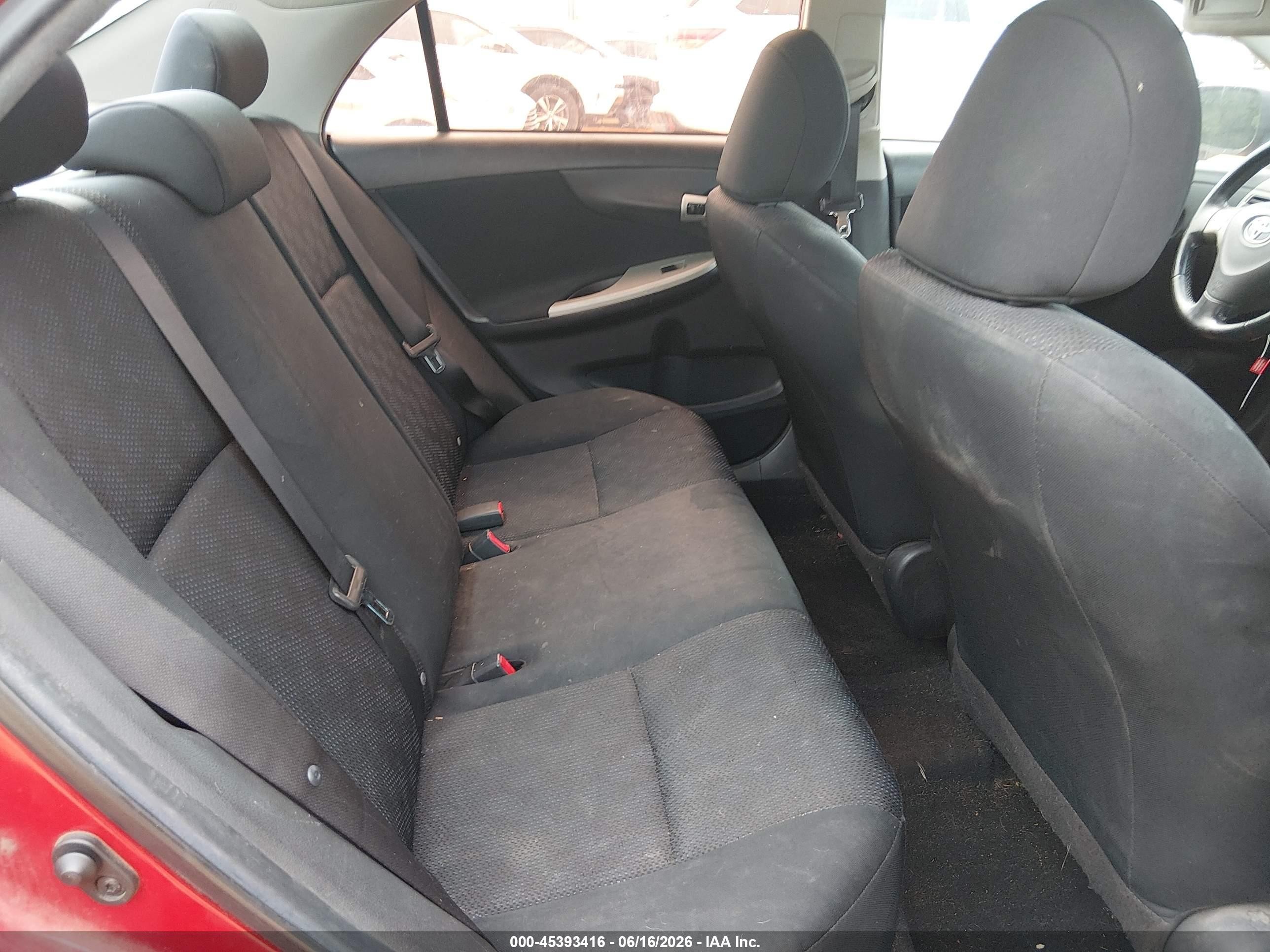 2010 Toyota Corolla S Red vin: 1NXBU4EE7AZ359666