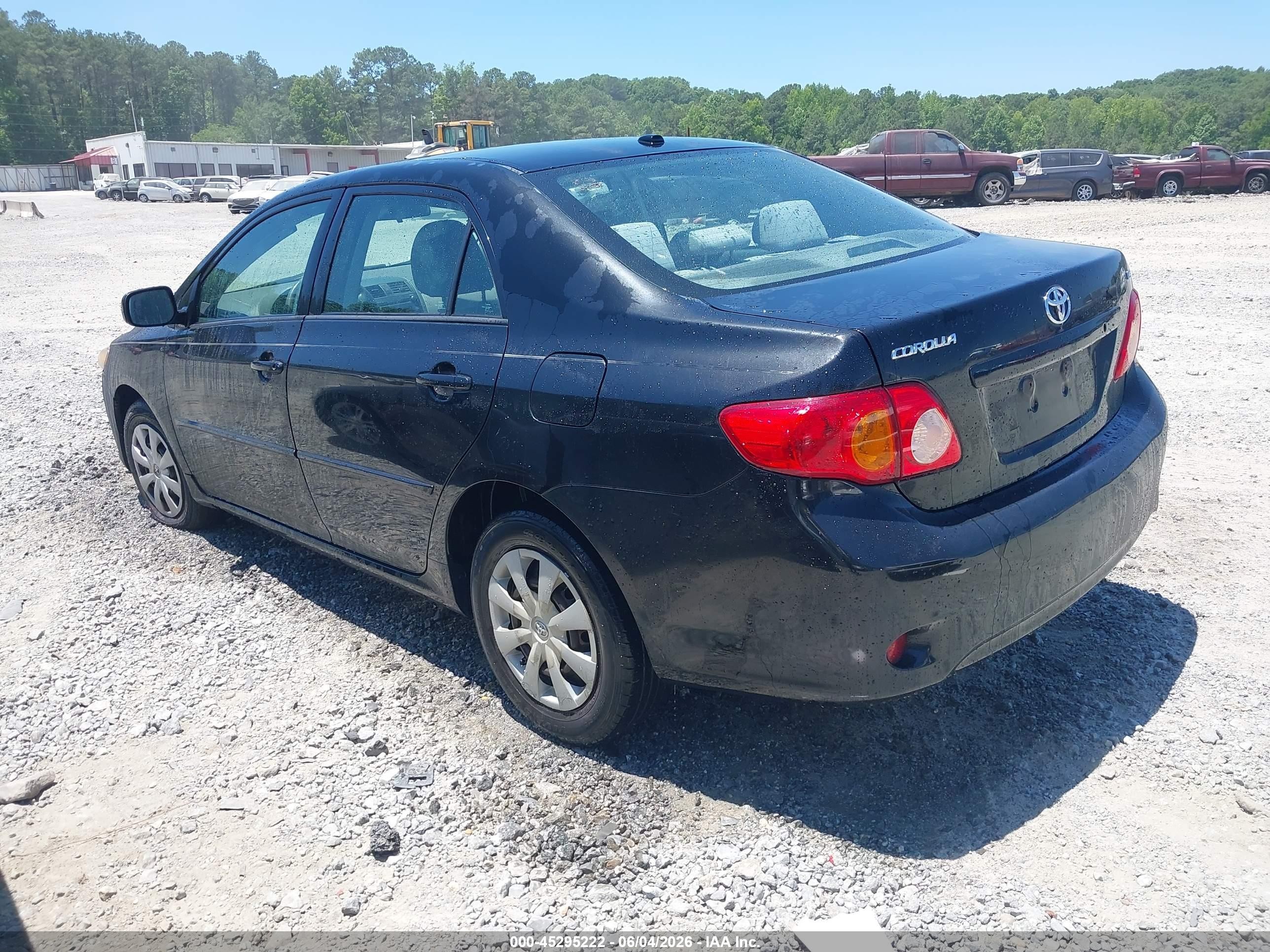 2010 Toyota Corolla Le Black vin: 1NXBU4EE7AZ367346
