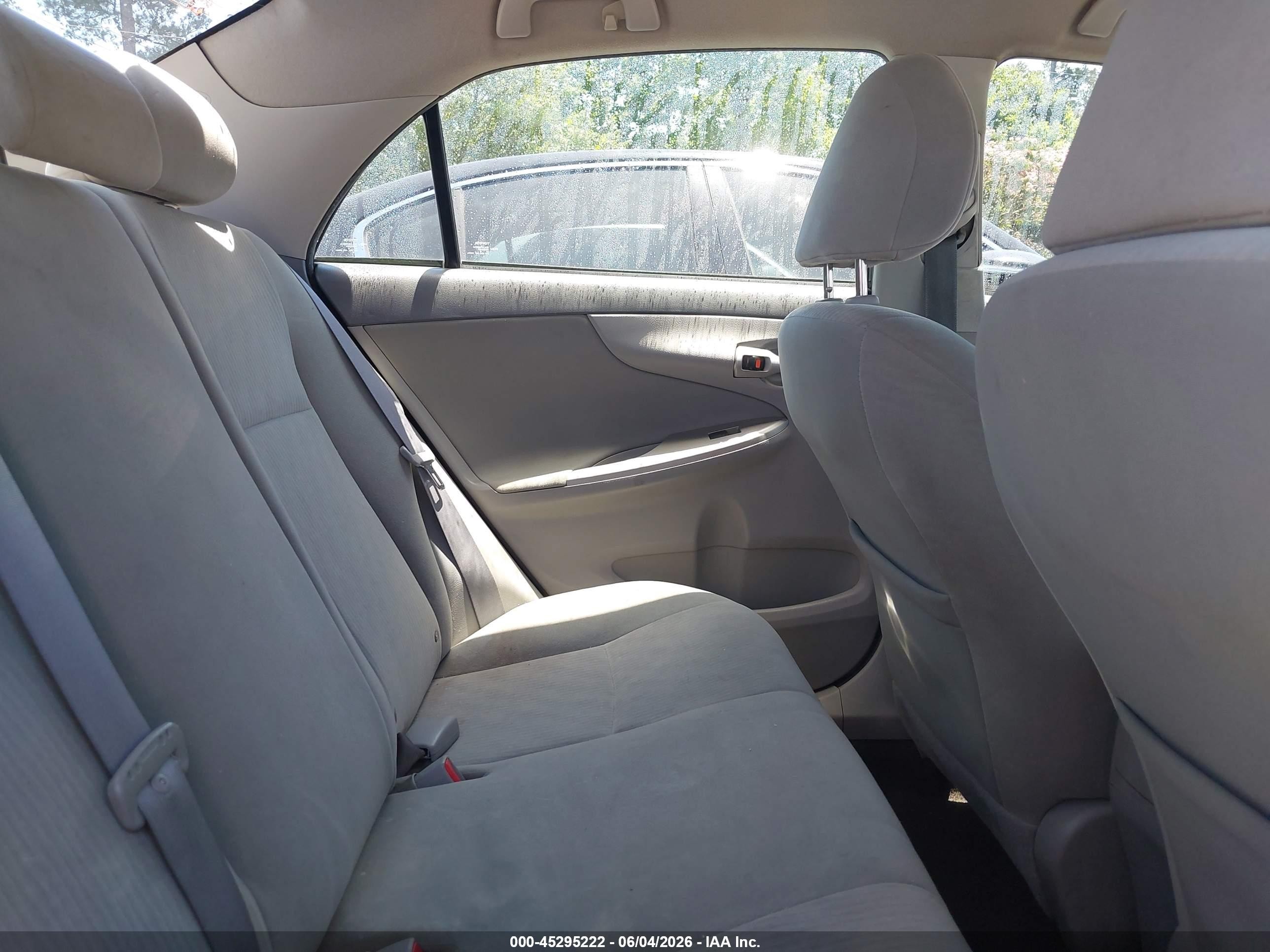 2010 Toyota Corolla Le Black vin: 1NXBU4EE7AZ367346