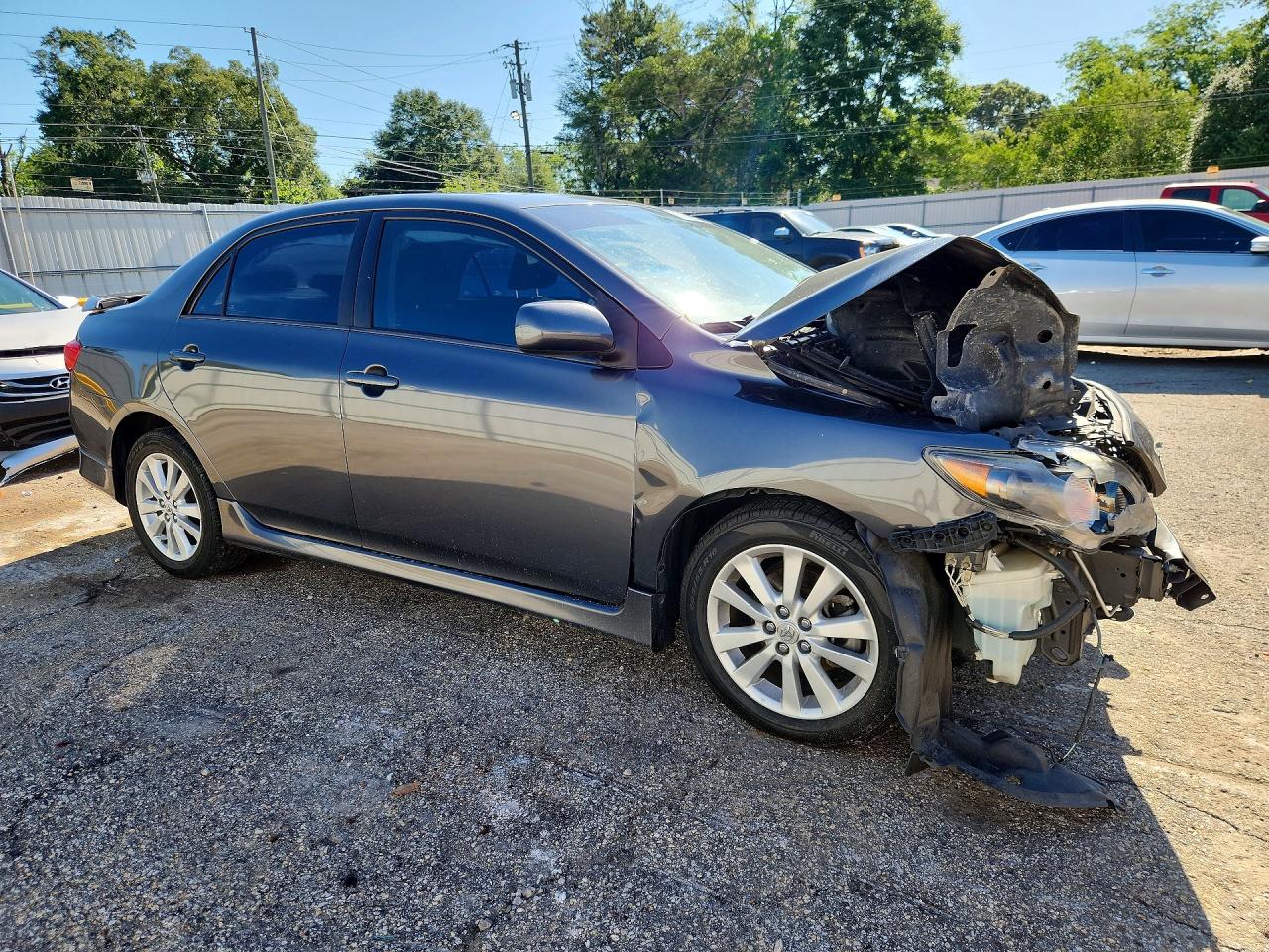 2010 Toyota Corolla S Charcoal vin: 1NXBU4EE7AZ368545