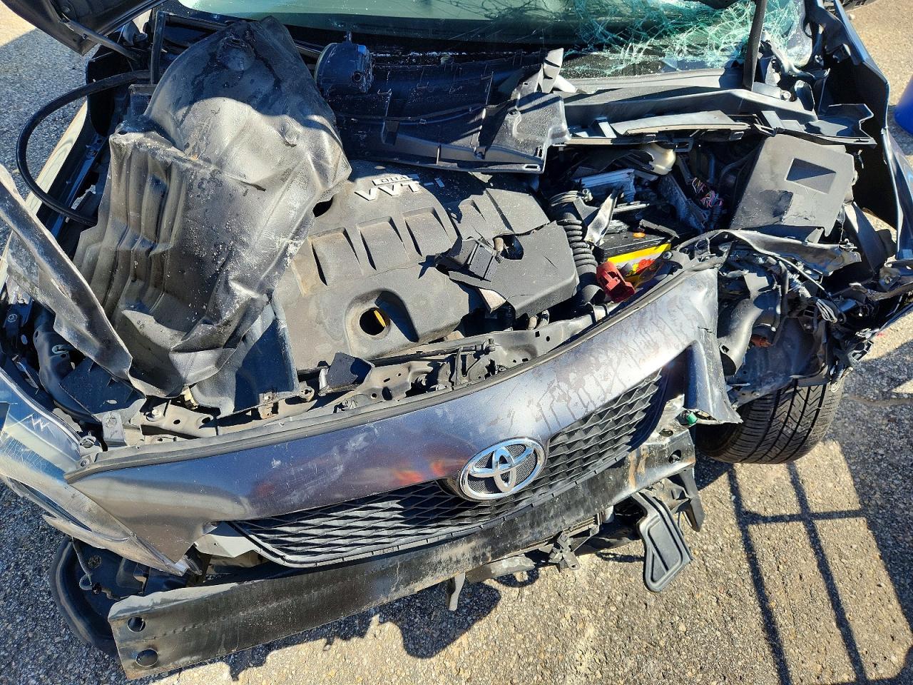 2010 Toyota Corolla S Charcoal vin: 1NXBU4EE7AZ368545