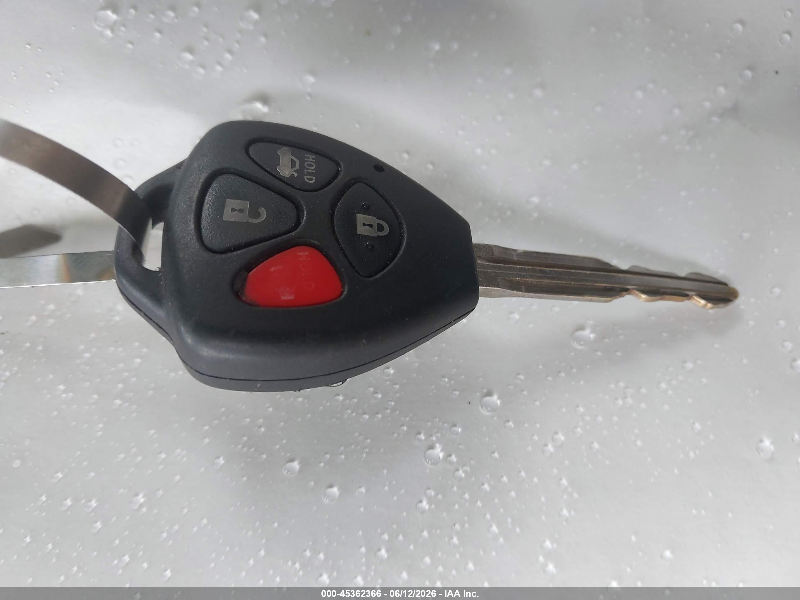 2010 Toyota Corolla Le Красный vin: 1NXBU4EE7AZ369758