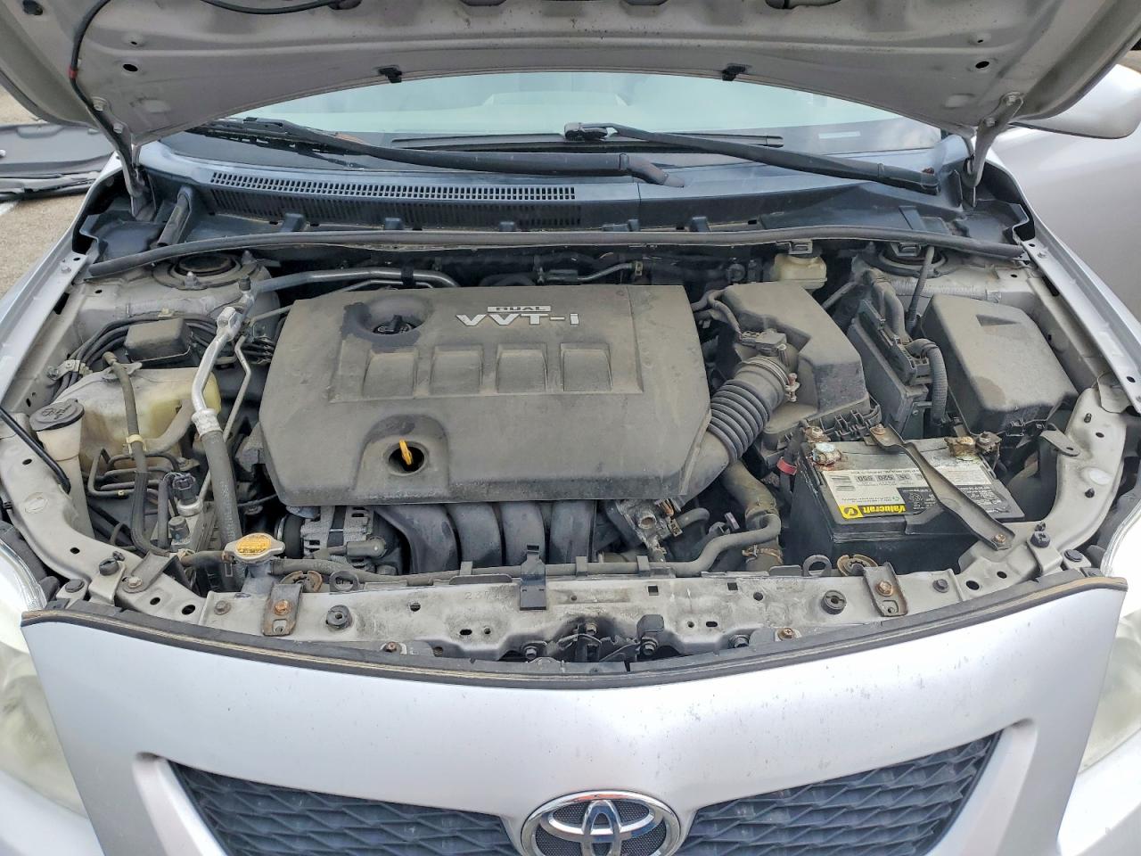 2010 Toyota Corolla Le Серебряный vin: 1NXBU4EE7AZ374622