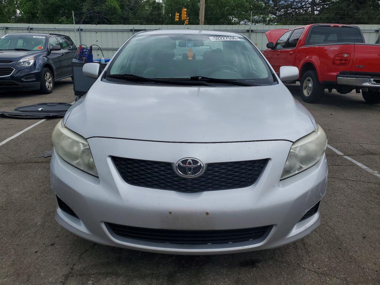 2010 Toyota Corolla Le Серебряный vin: 1NXBU4EE7AZ374622