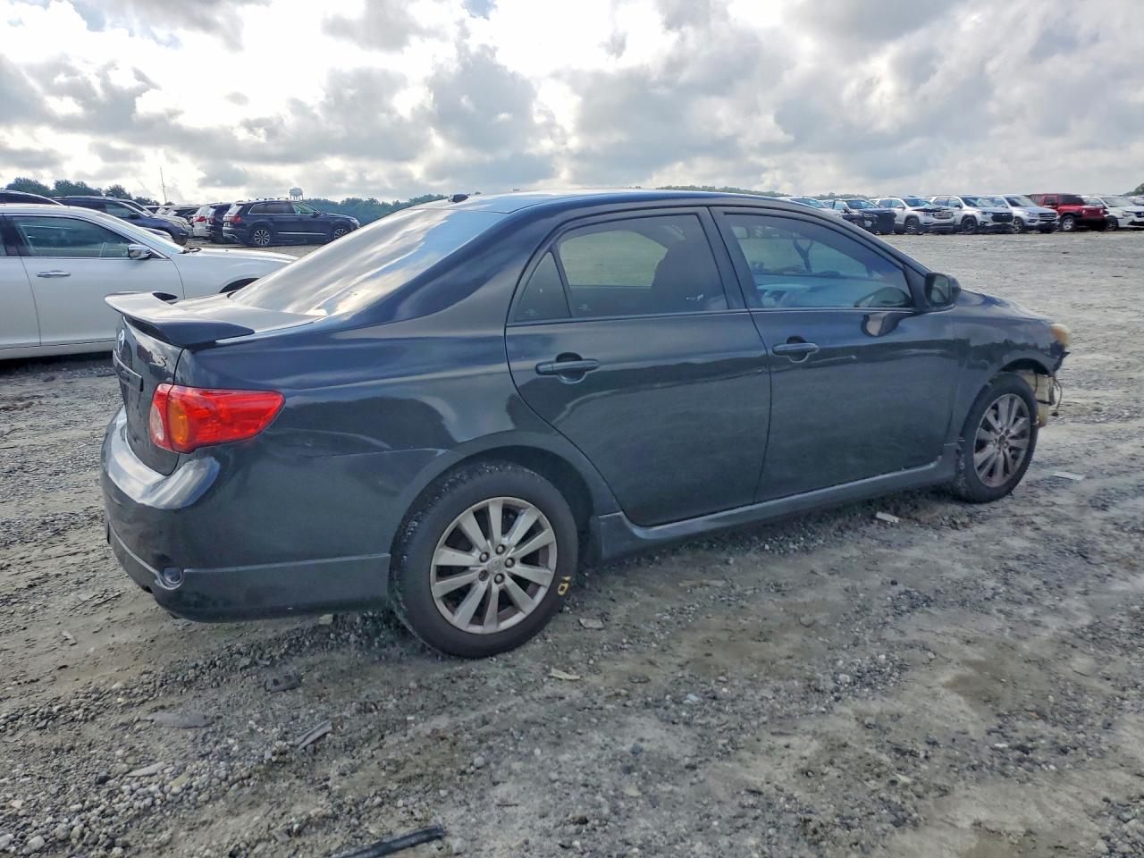 2010 Toyota Corolla S Black vin: 1NXBU4EE7AZ378363