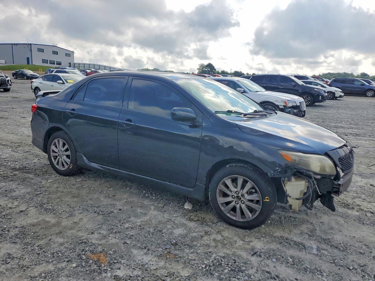 2010 Toyota Corolla S Black vin: 1NXBU4EE7AZ378363
