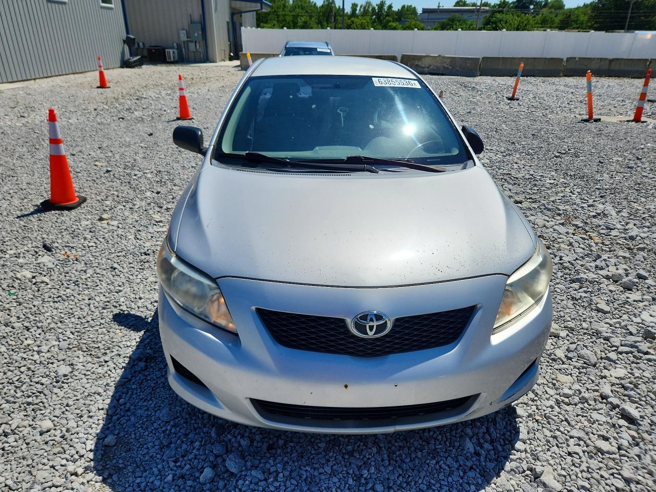 2010 Toyota Corolla Base Серебряный vin: 1NXBU4EE8AZ168791