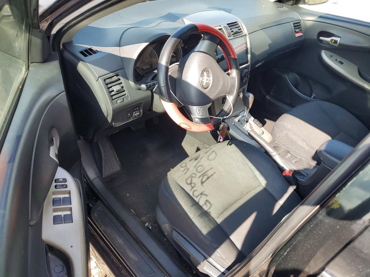 2010 Toyota Corolla S Black vin: 1NXBU4EE8AZ198678