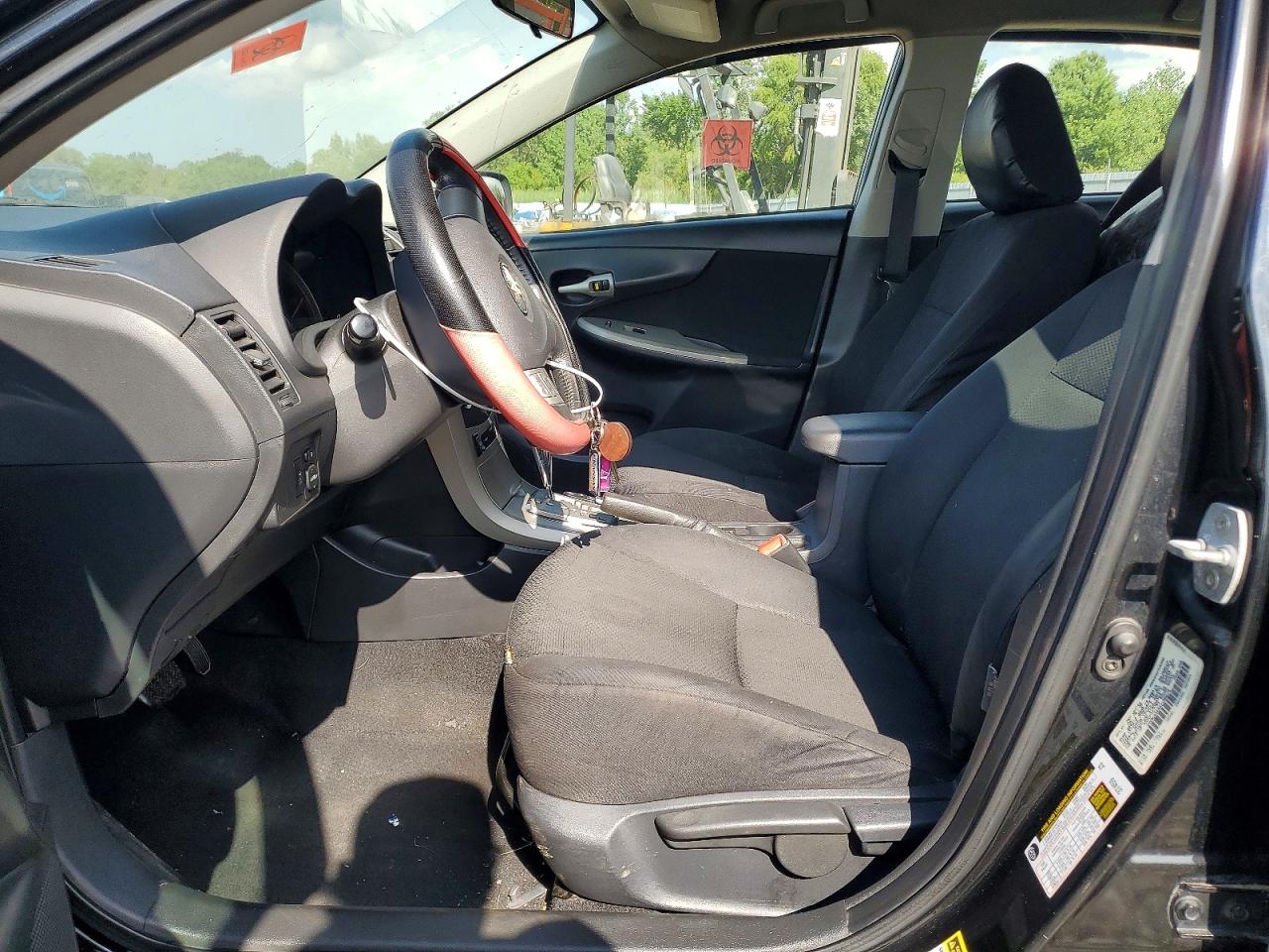2010 Toyota Corolla S Black vin: 1NXBU4EE8AZ198678