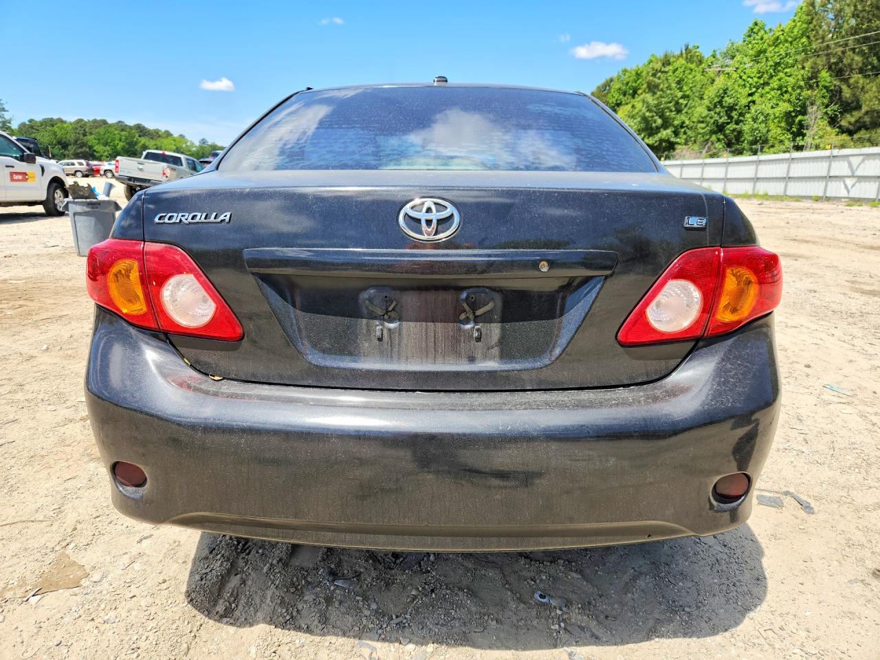 2010 Toyota Corolla Le Black vin: 1NXBU4EE8AZ208755