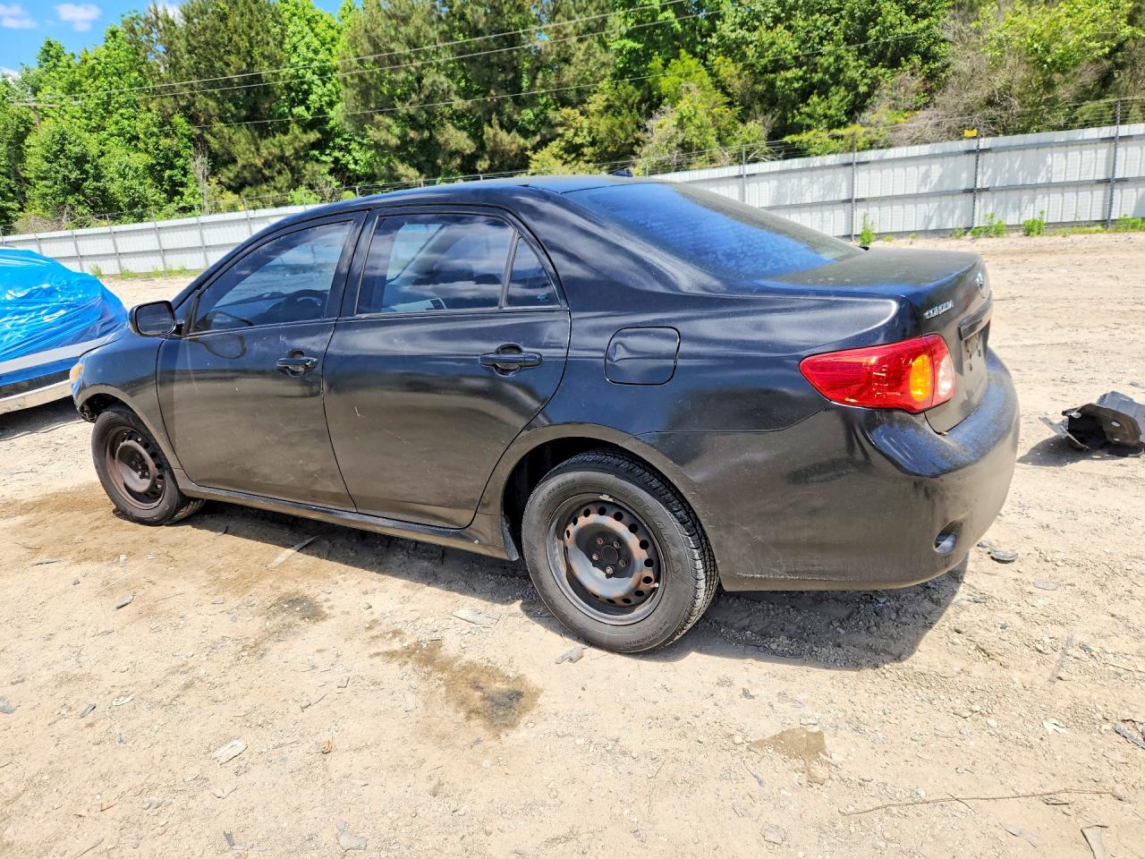 2010 Toyota Corolla Le Black vin: 1NXBU4EE8AZ208755