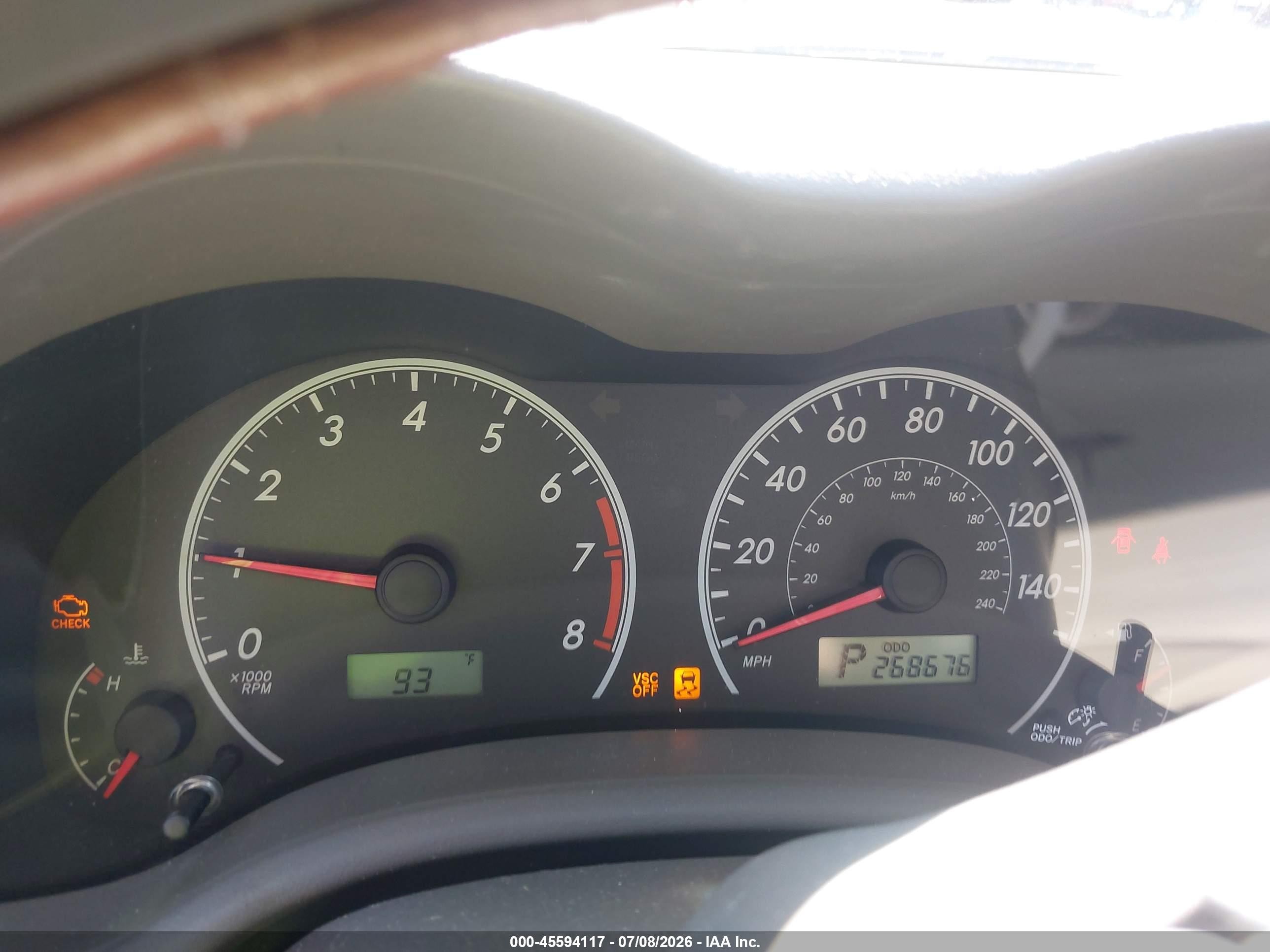 2010 Toyota Corolla Le Gold vin: 1NXBU4EE8AZ228925