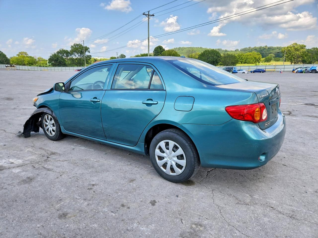 2010 Toyota Corolla Le Turquoise vin: 1NXBU4EE8AZ242789