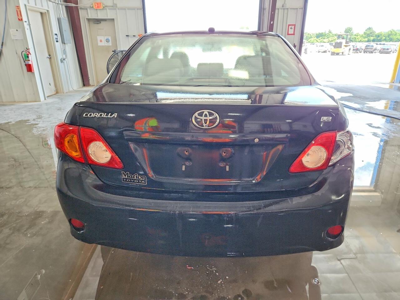2010 Toyota Corolla Le Black vin: 1NXBU4EE8AZ250438