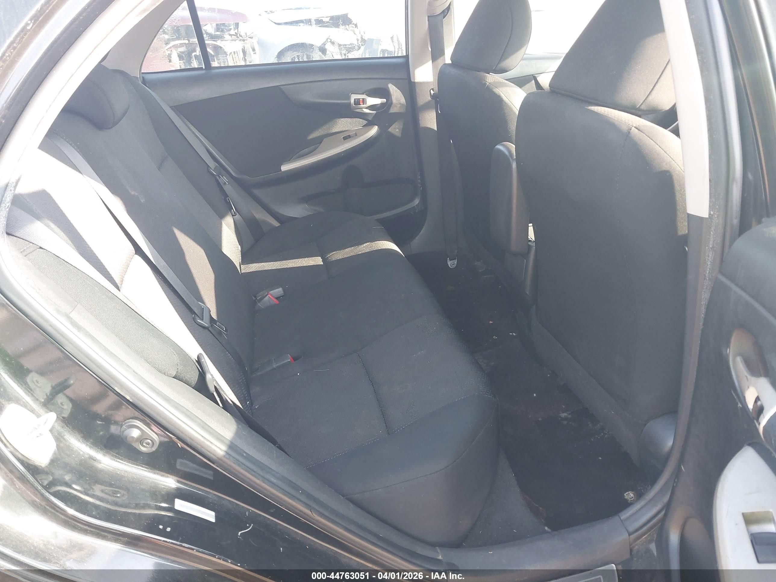 2010 Toyota Corolla S Black vin: 1NXBU4EE8AZ251167