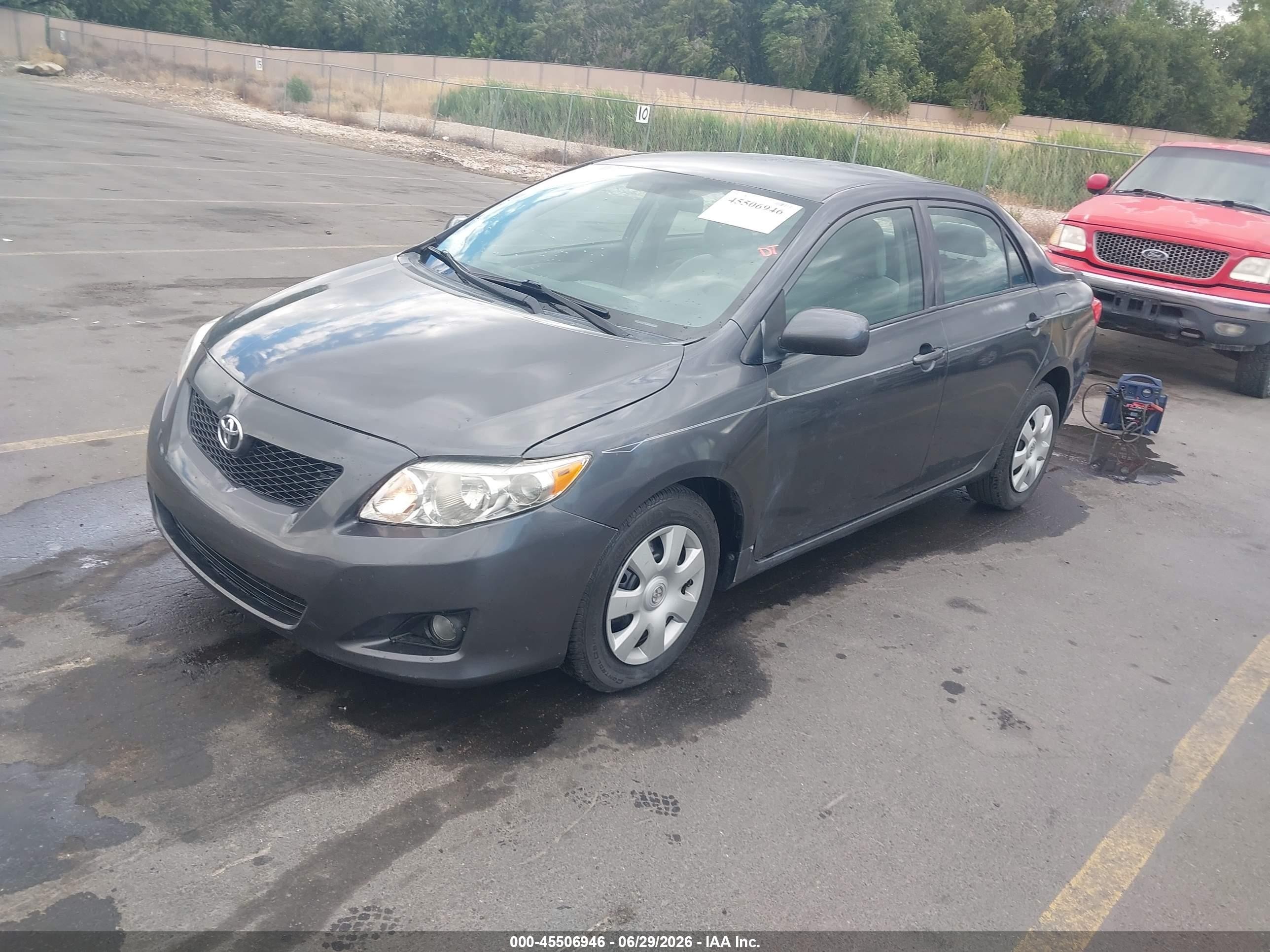 2010 Toyota Corolla Le Blue vin: 1NXBU4EE8AZ268891