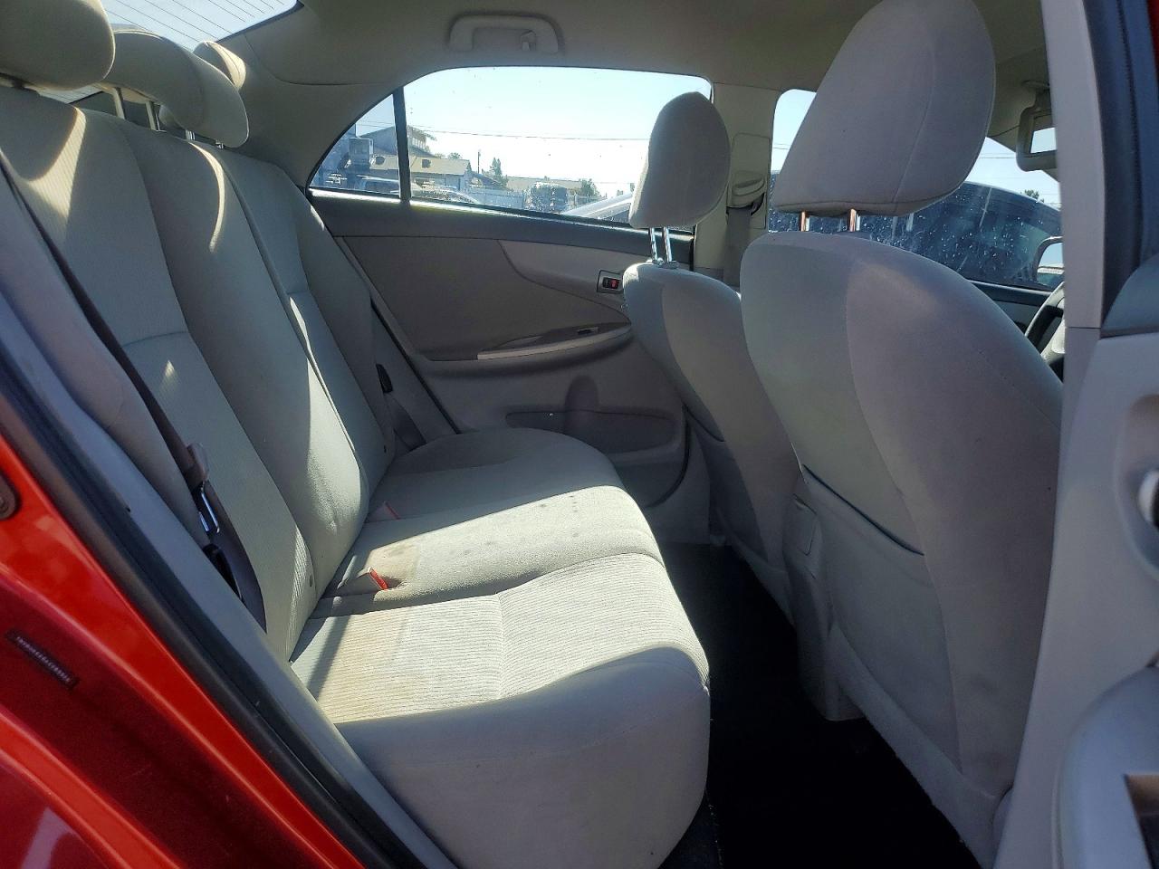 2010 Toyota Corolla Le Красный vin: 1NXBU4EE8AZ283326