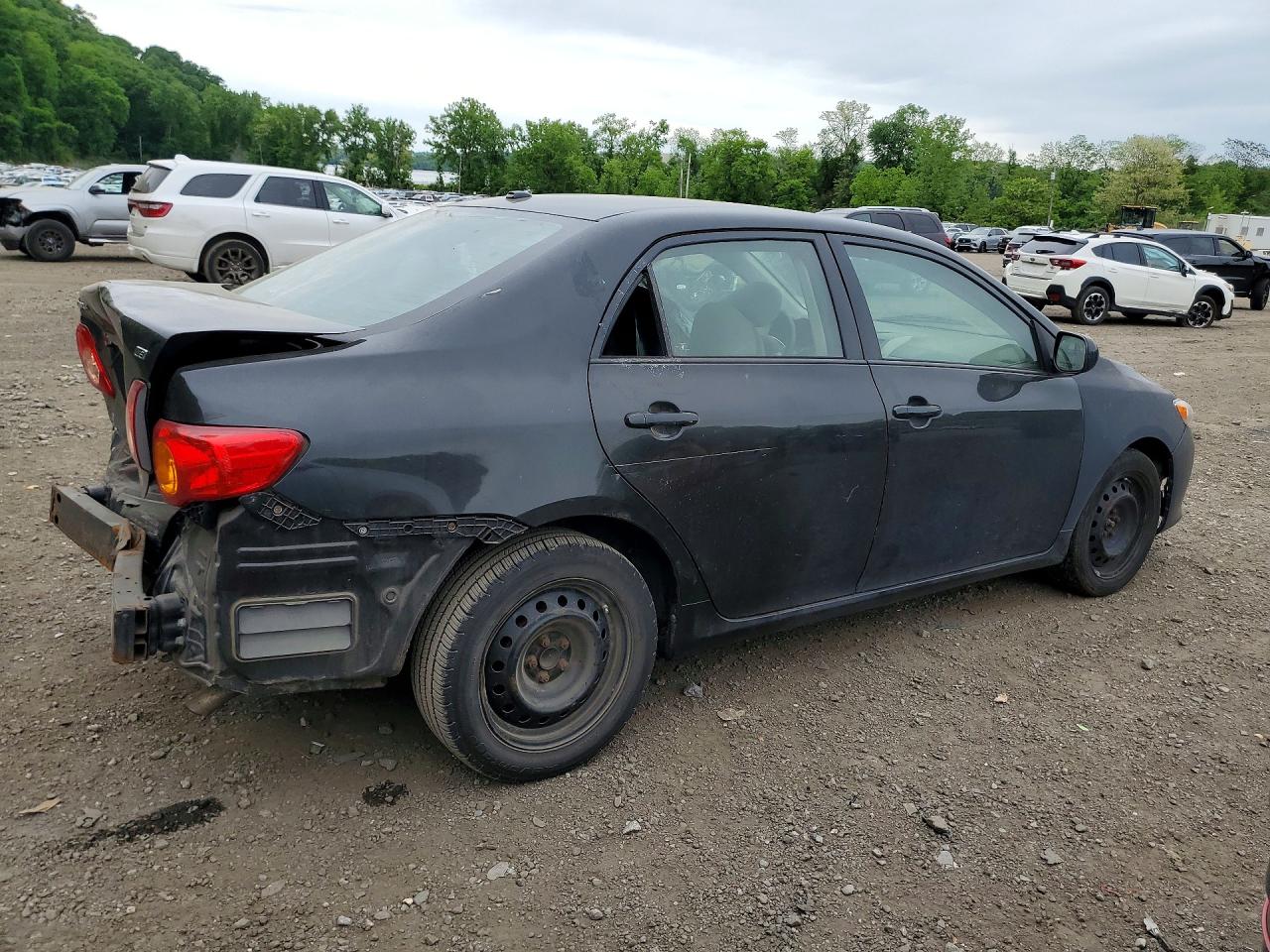 2010 Toyota Corolla Le Black vin: 1NXBU4EE8AZ310380
