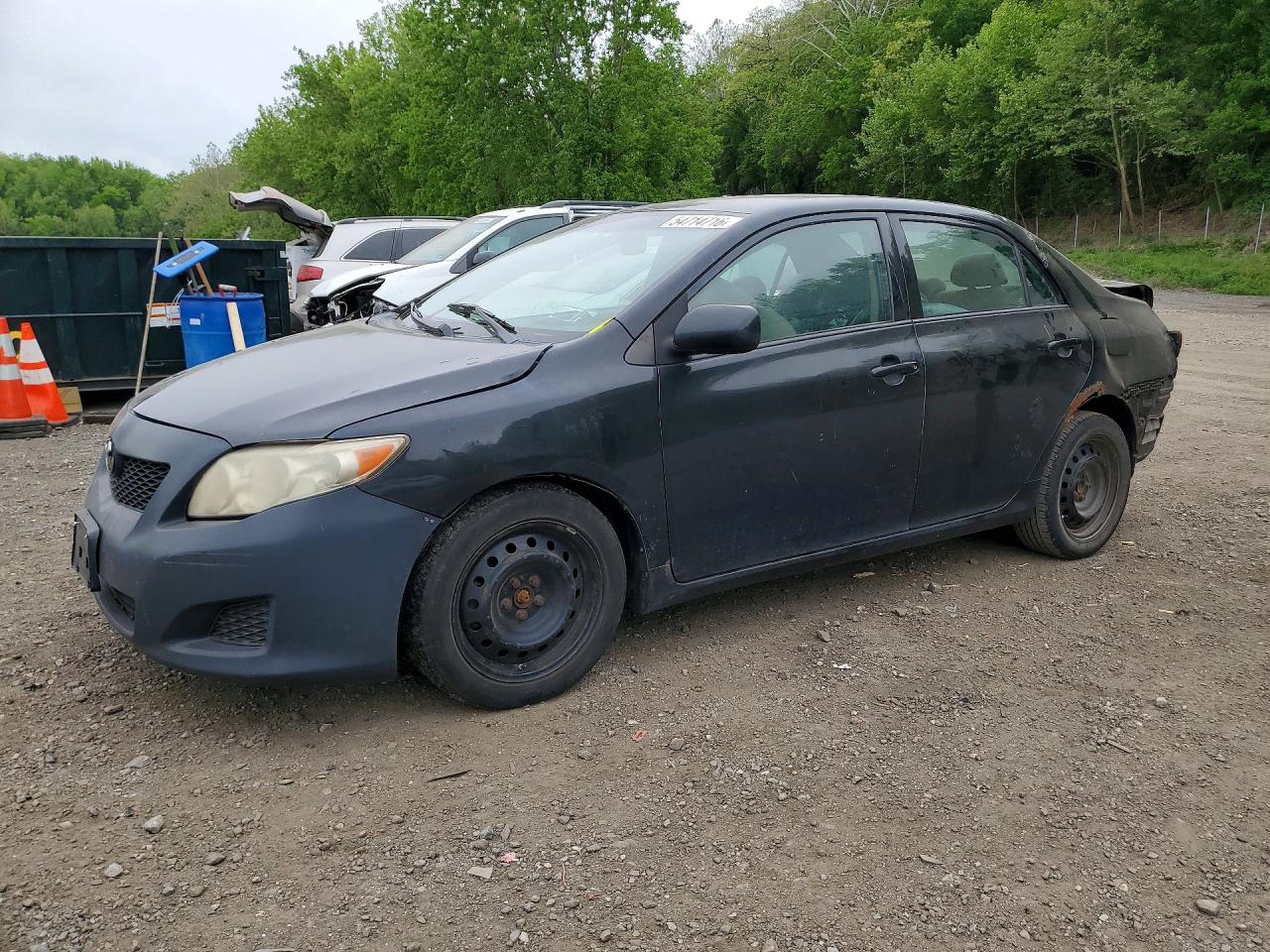2010 Toyota Corolla Le Black vin: 1NXBU4EE8AZ310380