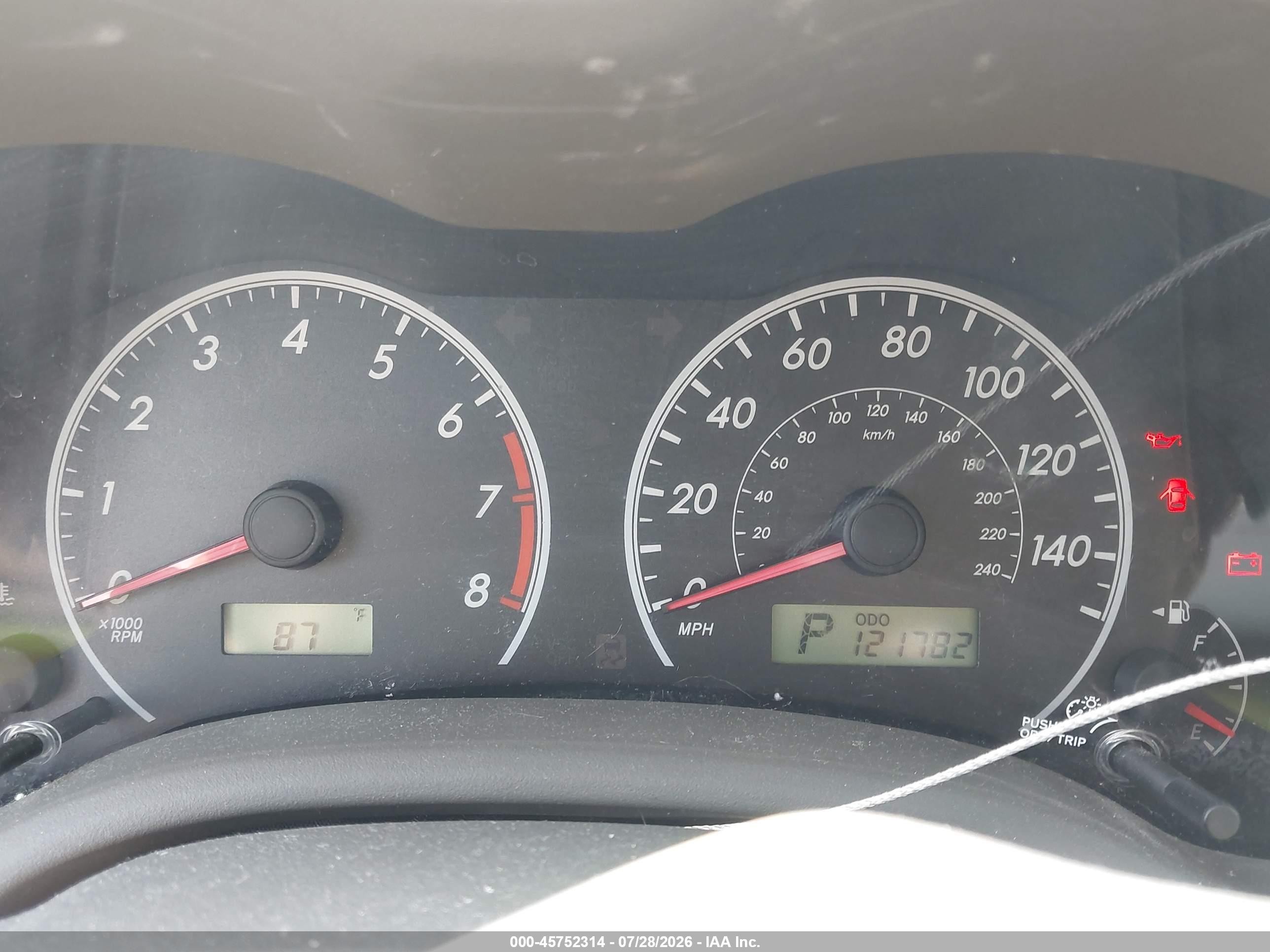 2010 Toyota Corolla Le Tan vin: 1NXBU4EE8AZ316065