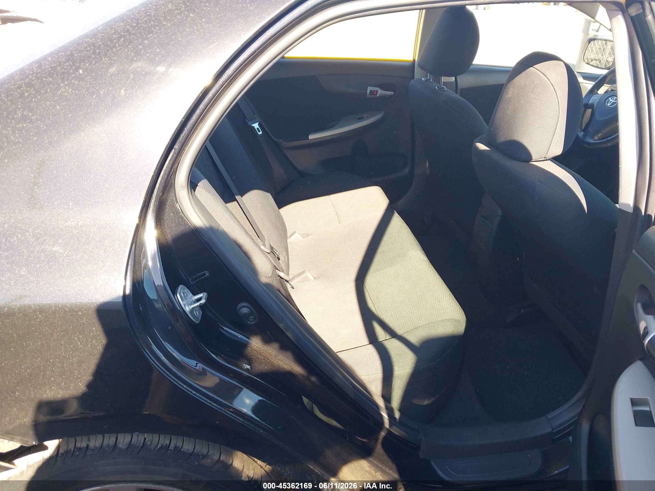 2010 Toyota Corolla S Black vin: 1NXBU4EE8AZ319399