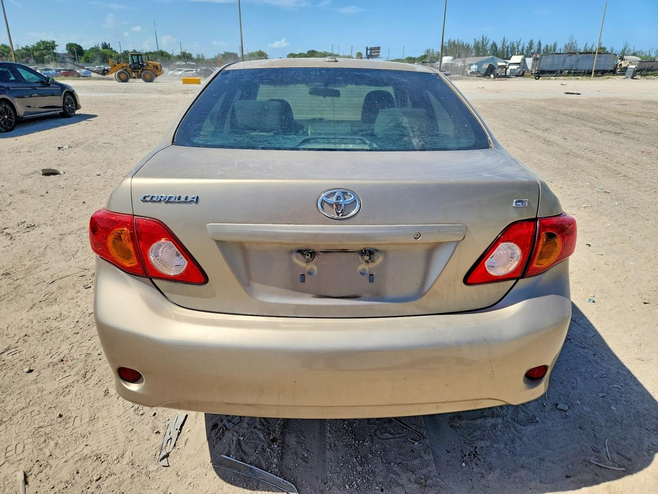 2010 Toyota Corolla Le Желто-коричневый vin: 1NXBU4EE8AZ320651