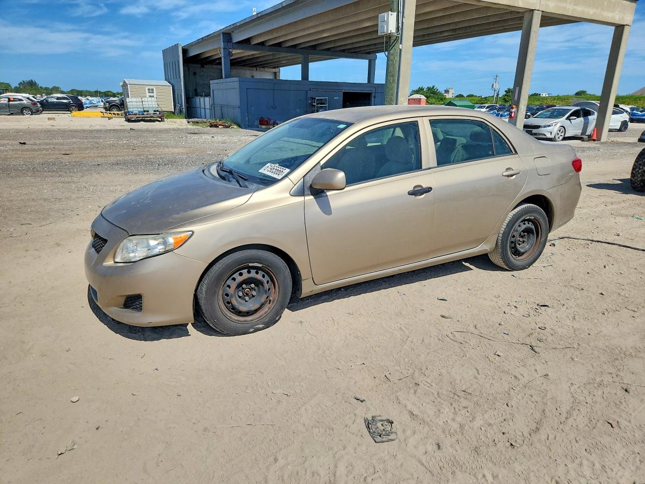 2010 Toyota Corolla Le Желто-коричневый vin: 1NXBU4EE8AZ320651