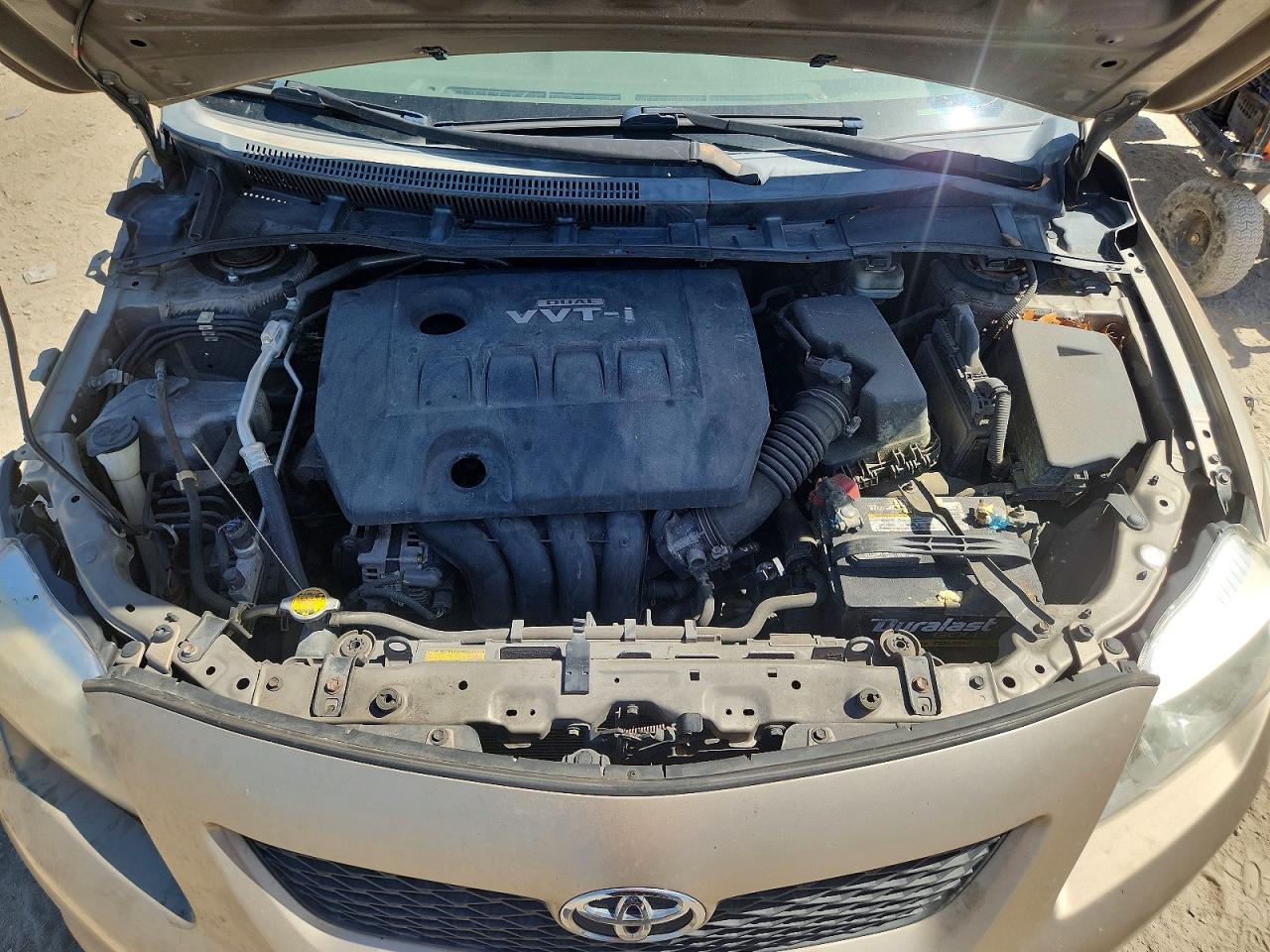 2010 Toyota Corolla Le Желто-коричневый vin: 1NXBU4EE8AZ320651