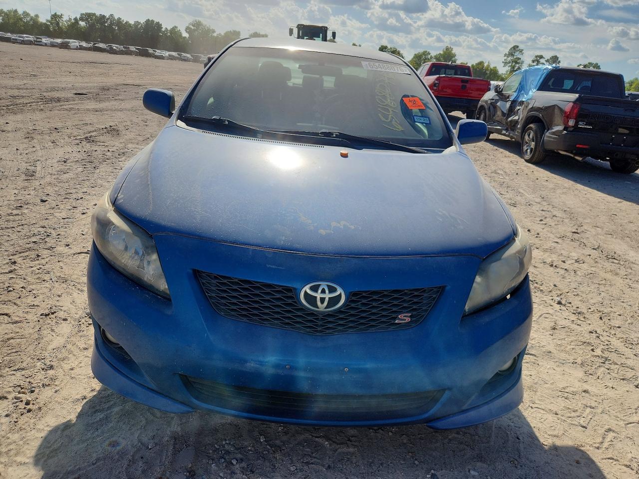 2010 Toyota Corolla S Blue vin: 1NXBU4EE8AZ325042
