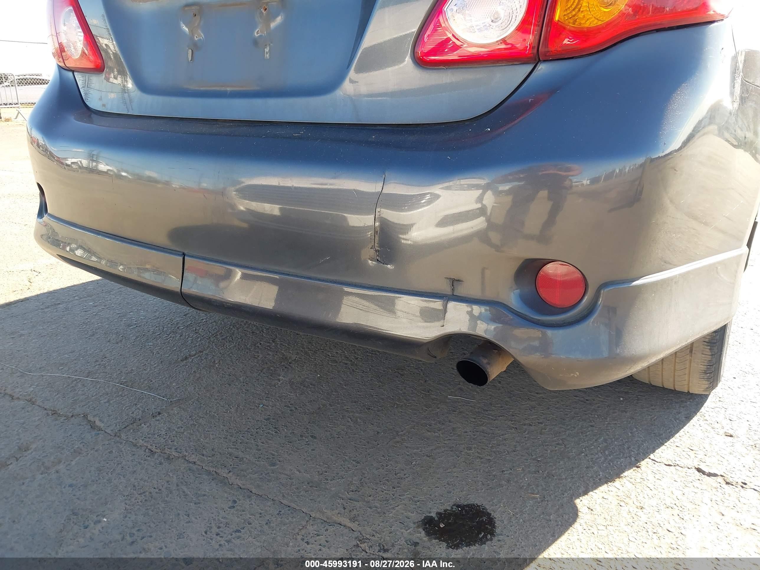 2010 Toyota Corolla S Gray vin: 1NXBU4EE8AZ326062