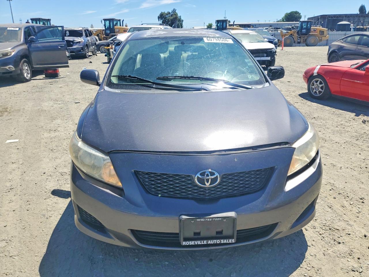 2010 Toyota Corolla Le Gray vin: 1NXBU4EE8AZ340110