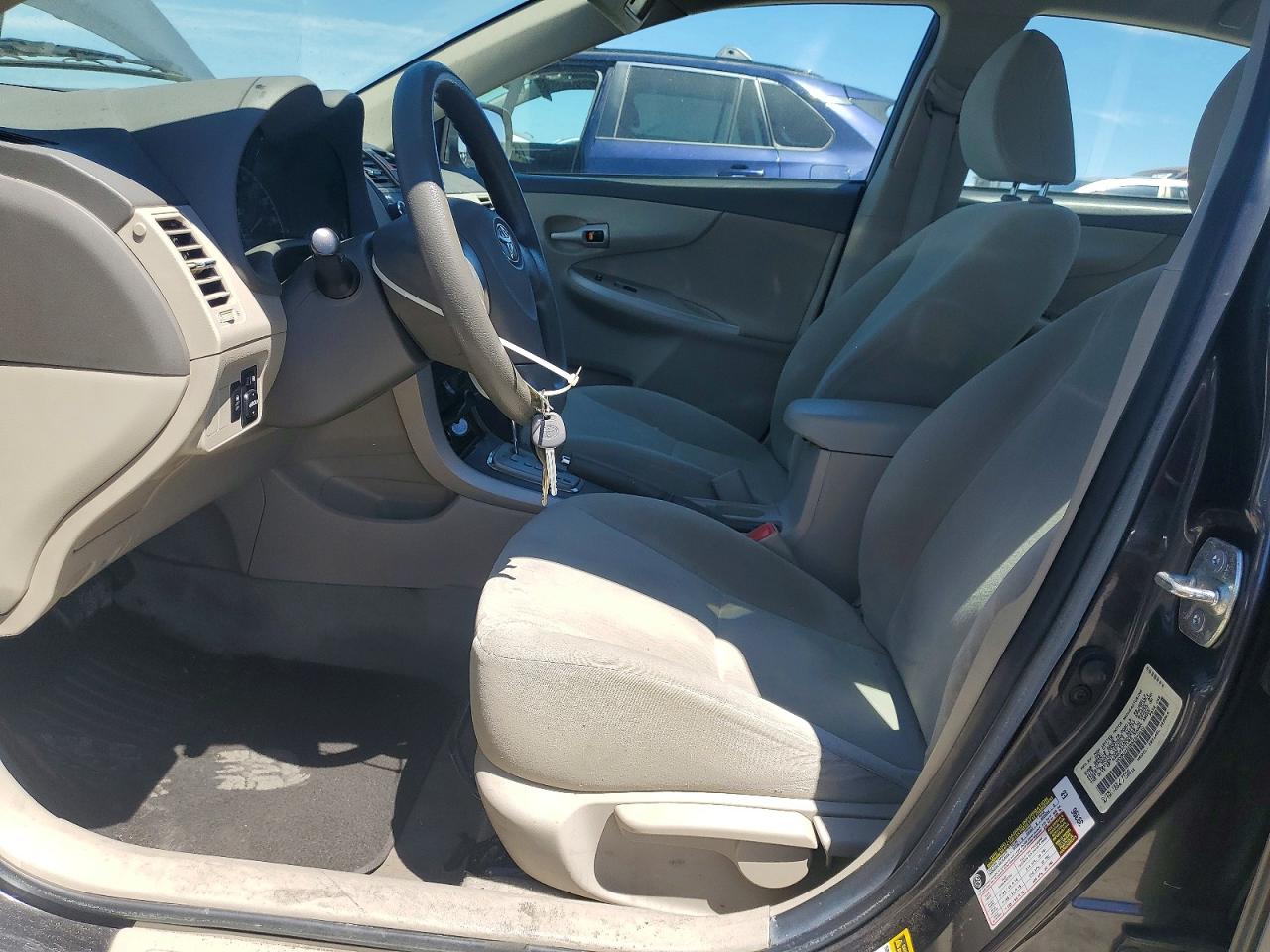 2010 Toyota Corolla Le Gray vin: 1NXBU4EE8AZ340110