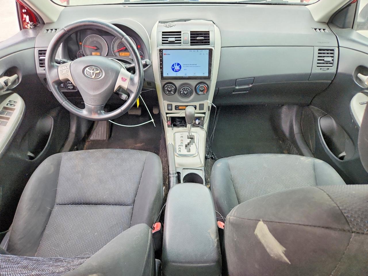 2010 Toyota Corolla S Red vin: 1NXBU4EE8AZ341628