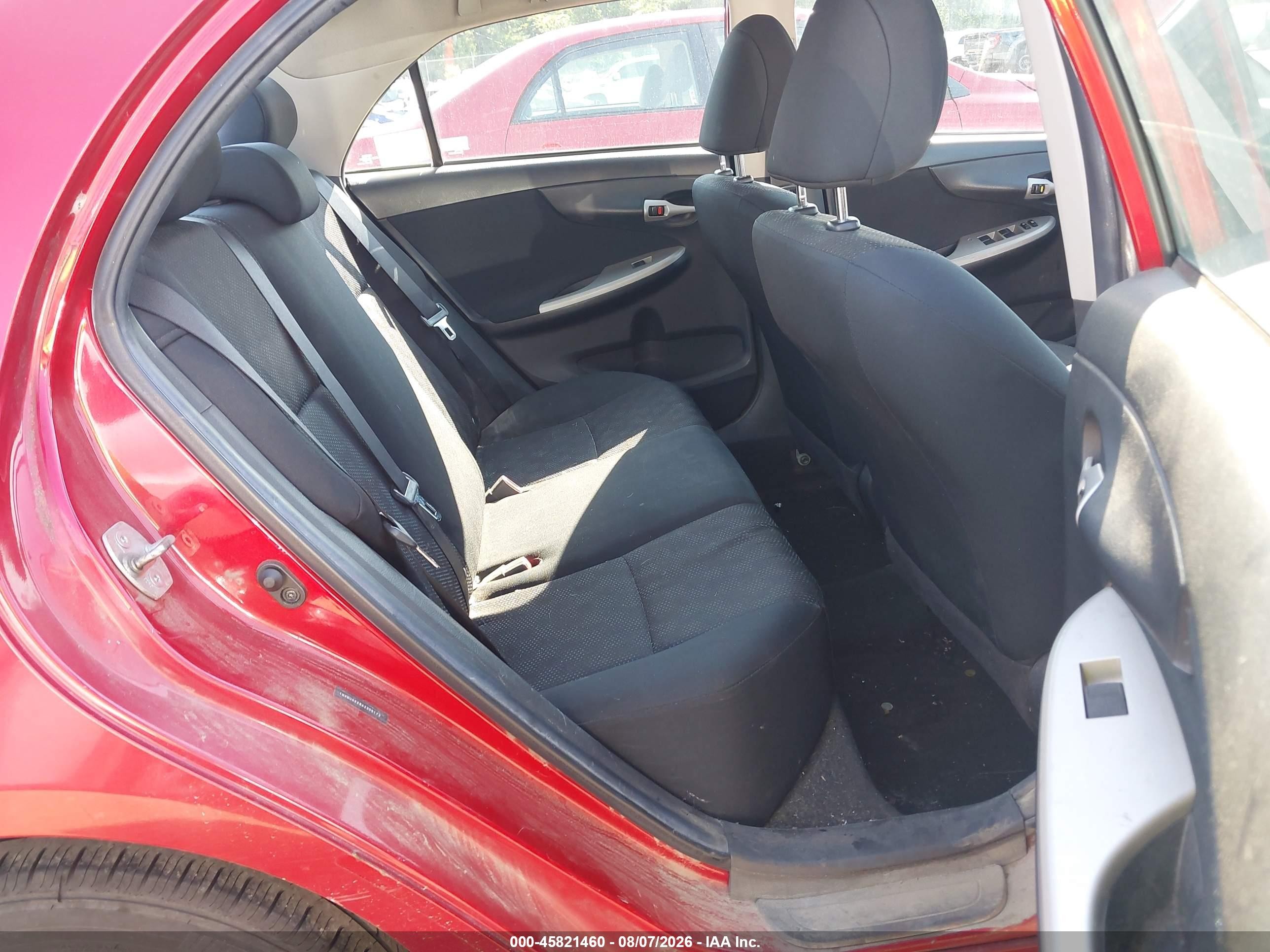 2010 Toyota Corolla S Red vin: 1NXBU4EE8AZ355173