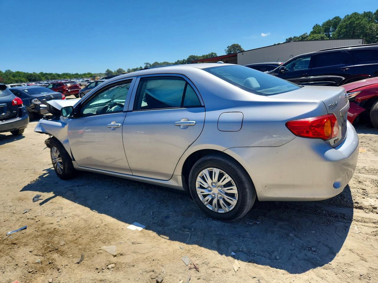 2010 Toyota Corolla Le Silver vin: 1NXBU4EE8AZ359448