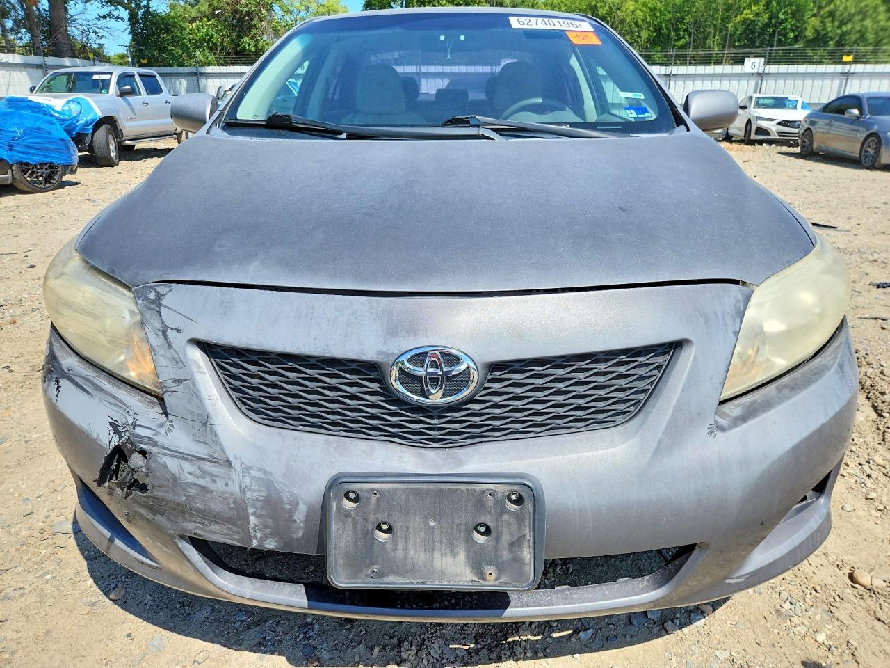 2010 Toyota Corolla Le Gray vin: 1NXBU4EE8AZ371275