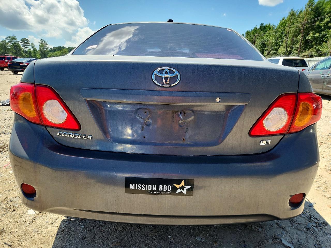 2010 Toyota Corolla Le Gray vin: 1NXBU4EE8AZ371275