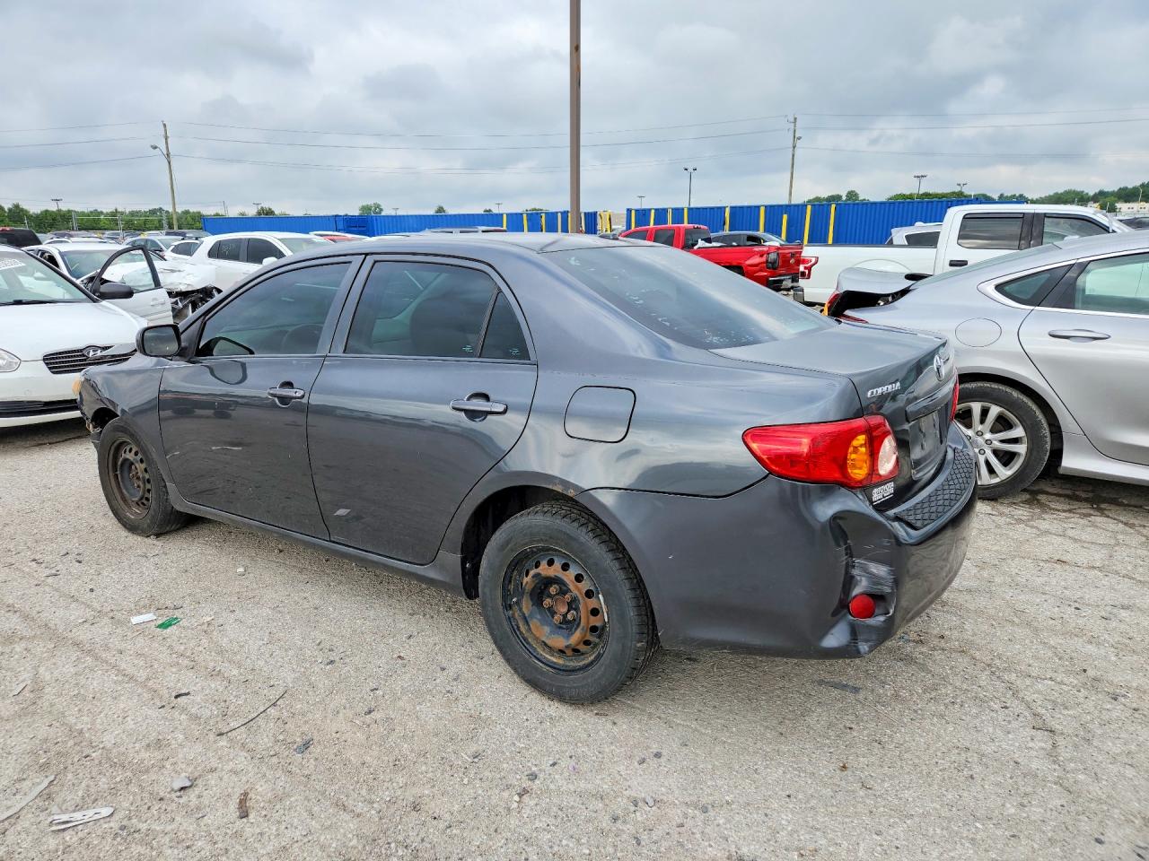 2010 Toyota Corolla Le Gray vin: 1NXBU4EE8AZ372006
