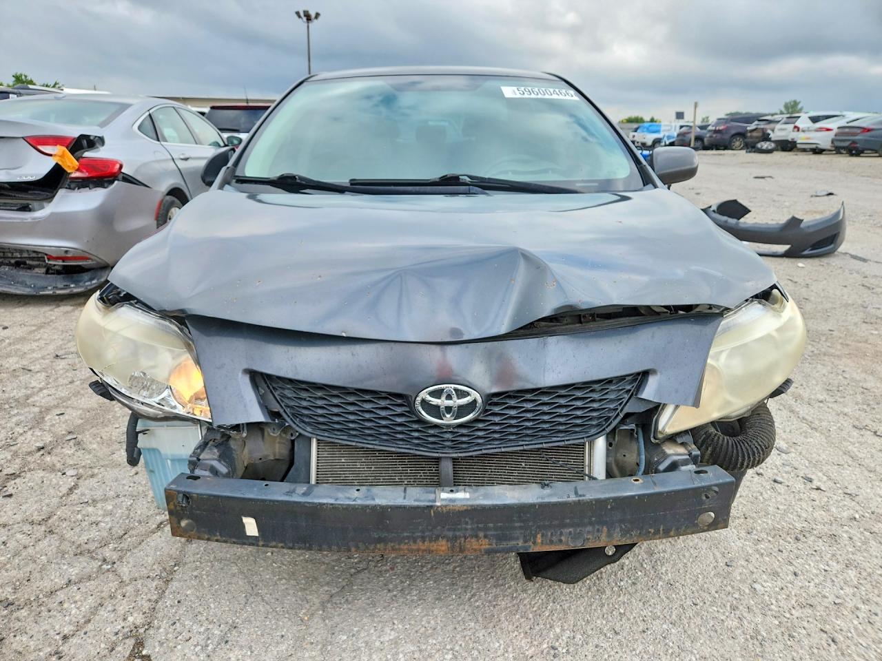 2010 Toyota Corolla Le Gray vin: 1NXBU4EE8AZ372006